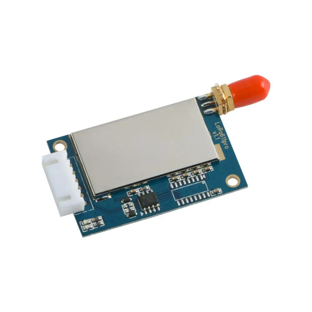 2pcs/lot  Lora611PRO 4~5Km 868MHz | 433MHz UART port radio module AES encrypted MESH netwrok LoRa data transceiver