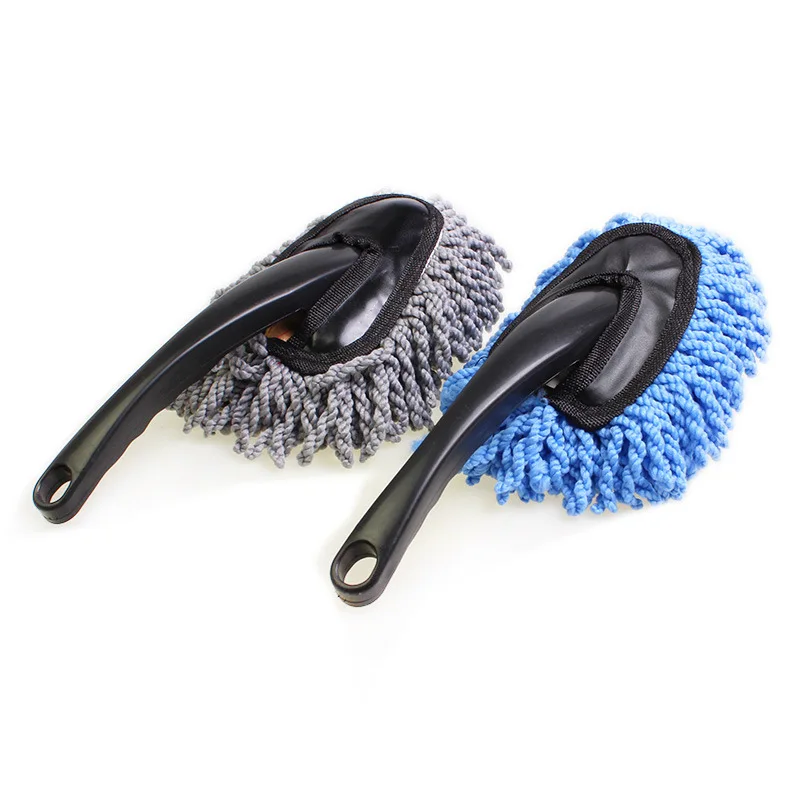 Multifunctional Car Collector Cleaning Dusts Mop Bristles Strong Water Absorption Vehicle Cleaning Wax Mop Brush Car Wash