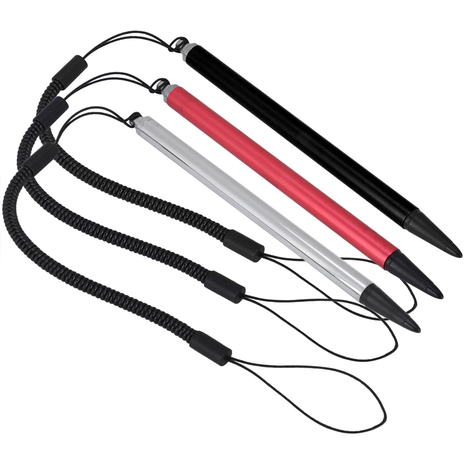 Screen Touch Painting Pen Resistive  with Spring Rope For POS PDA Navigator Touch Pen For Navigator