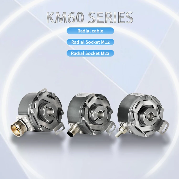 Hengxiang KM60 Heavy Duty 24-Bit solute Encoder Drawing Engineering Logging Encoder