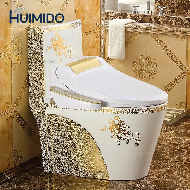 Smart toilet integrated creative small apartment fully automatic household instant toilet flush electric toilet