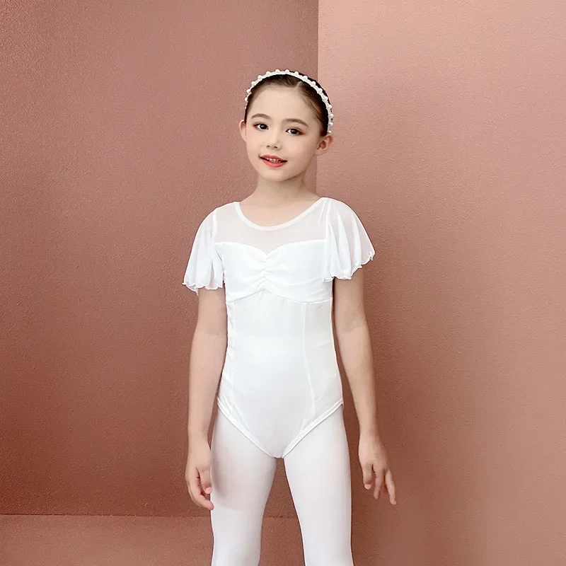 Classic Ballet Kids Leotard Toddler Girls Ballet Dance Dress Gymnastics Bodysuit for Dancing Ballerina Ballet Dress Party Outfit