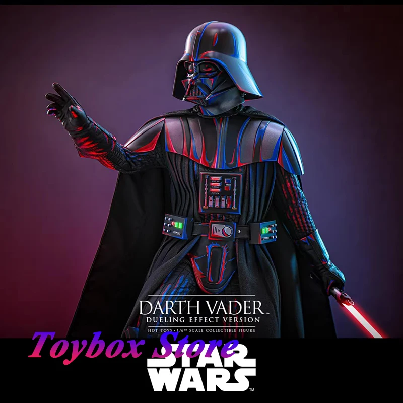 

HOTTOYS 1/6 Darth Vader Action Figure Dueling Effect Star Wars Exclusive Helmet Decor HT MMS777 12" Male Figruine Collection