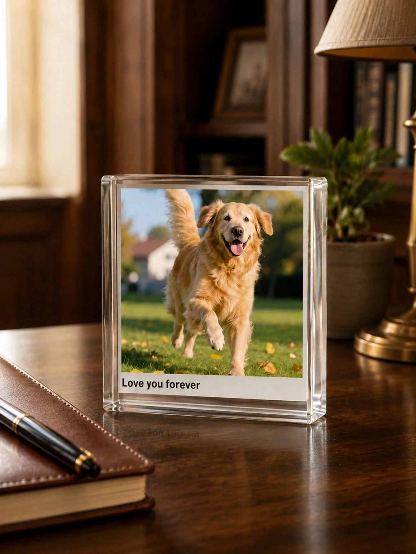 Custom Acrylic Photo Block, Pe - Photo Acrylic Block recension och pris