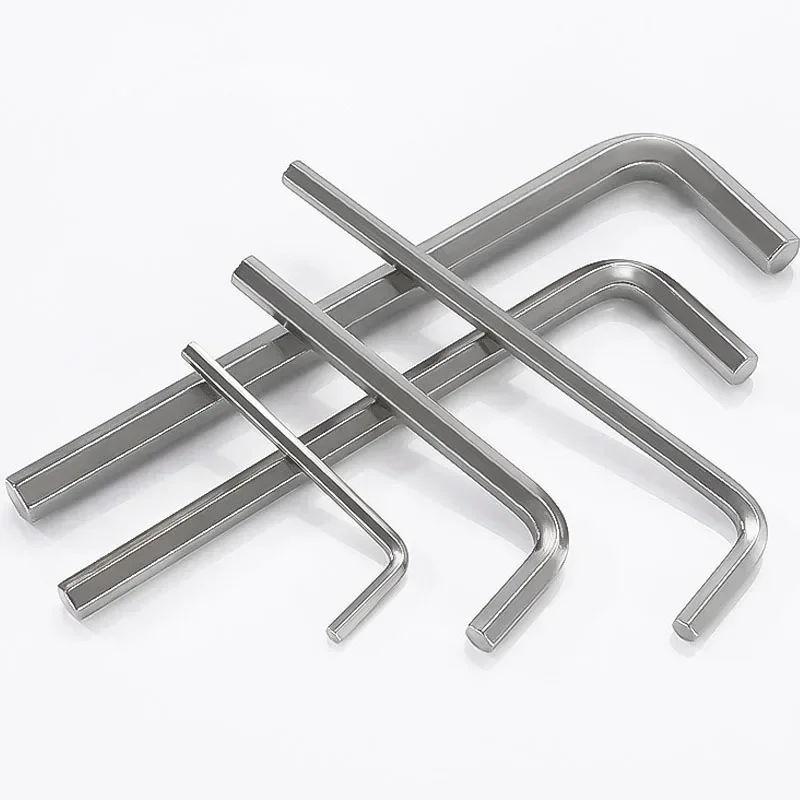 Heavy Nickel Plating Hex Key Wrench 22/19/17/16/14/12mm Hex Allen Key Large Model High Torque Professional Allen Wrench  Bit