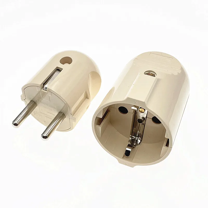 European European style docking male and female 16A250V industrial power supply detachable extension plug socket connector