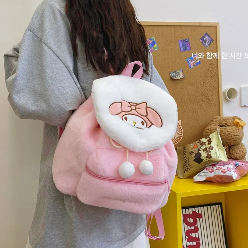 Новый школьный ранец Sanrio Clow M, милый легкий вместительный рюкзак с мультипликационным рисунком мелодии