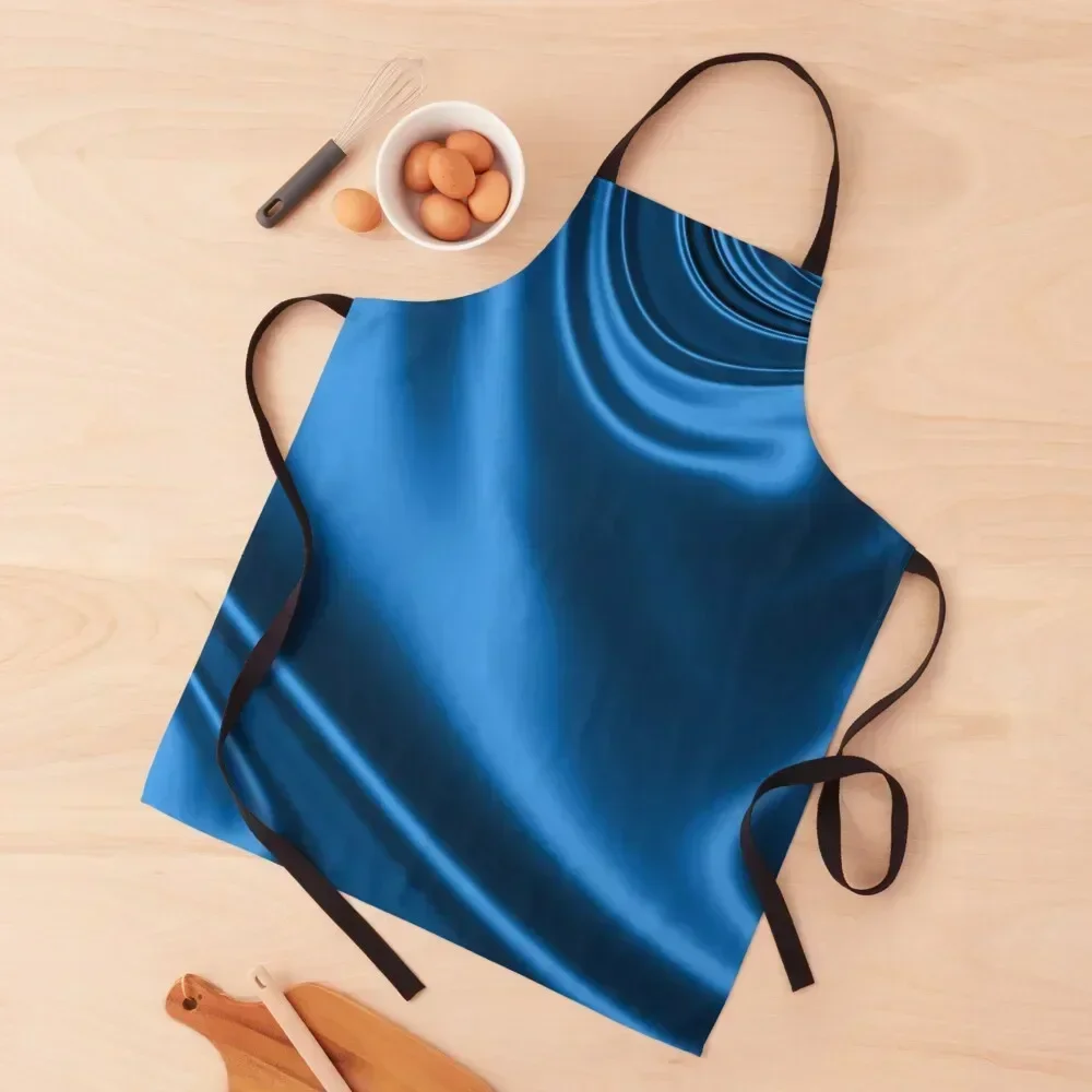 

Silky Blue Waves Apron Kitchen Things For Home Salon Apron