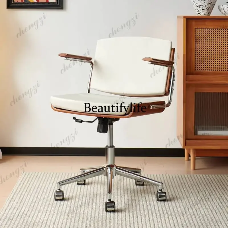 NQ52  Swivel Black Office Chair Armrest Adjustable Designer Ergonomic Computer Chair Relaxing Oversized Office Furniture