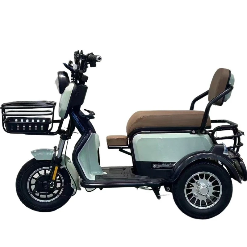 

Adult pick-up and drop-off child transportation tricycle Small family tram