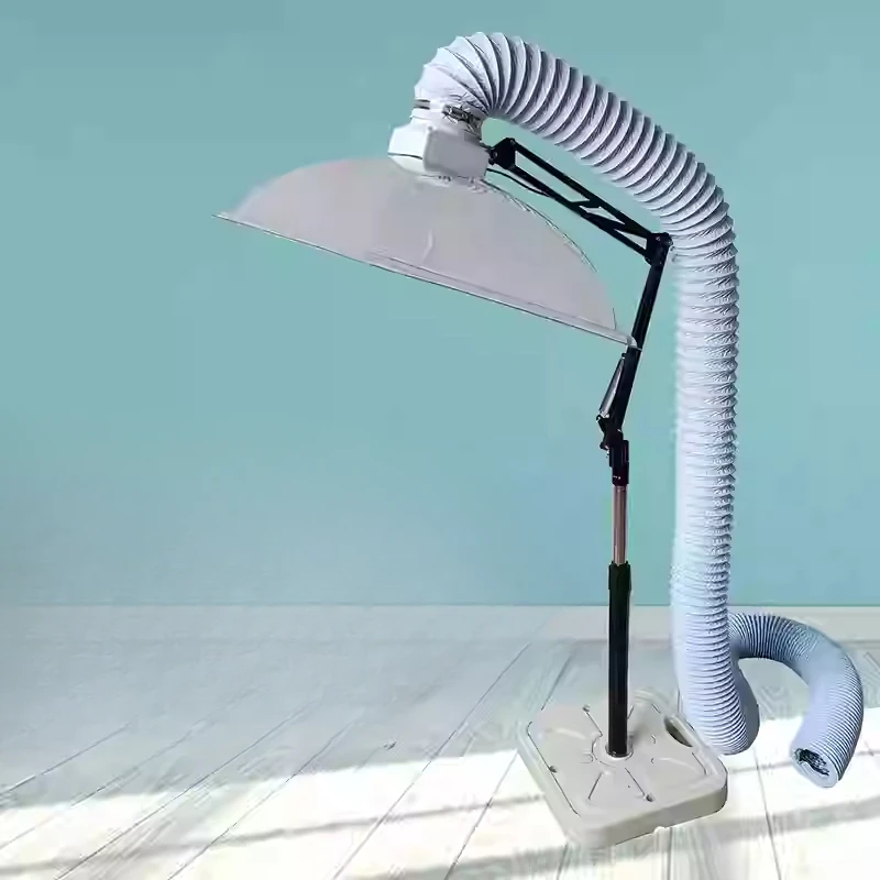 데스크탑 뜸쑥 연기 흡수기, 360 °   HEPA 필터가 장착된 회전식 공기청정기, 스마트 냄새 제거 장치 클리닉 침술 세션