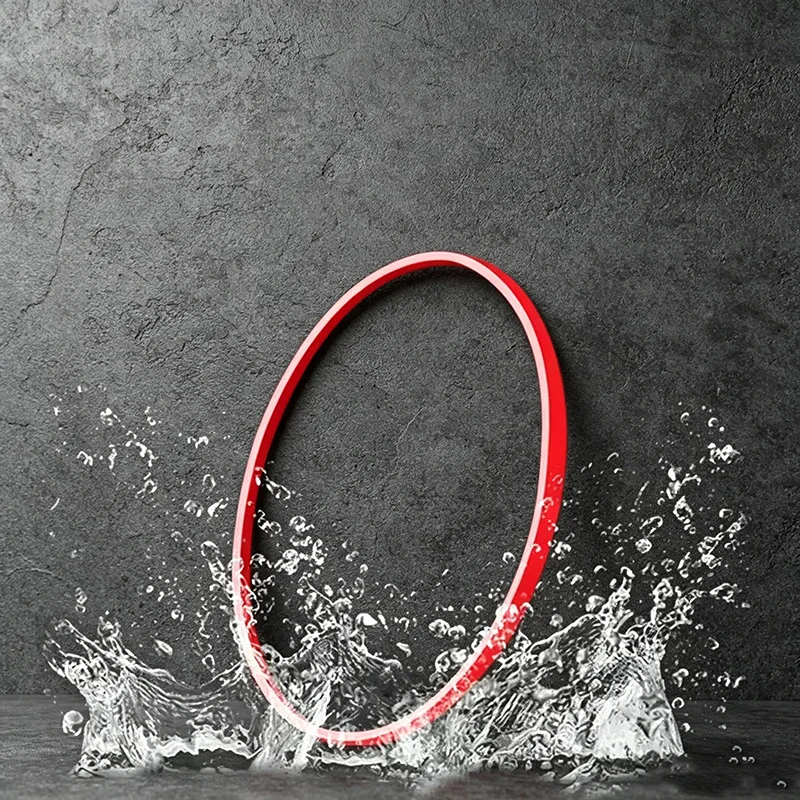 

Red Watch Gasket Ring Teflon Complete Sizes Diameter 25-42MM Height 0.9MM Thickness 0.6MM Watch Waterproof Gaskets Watch Parts