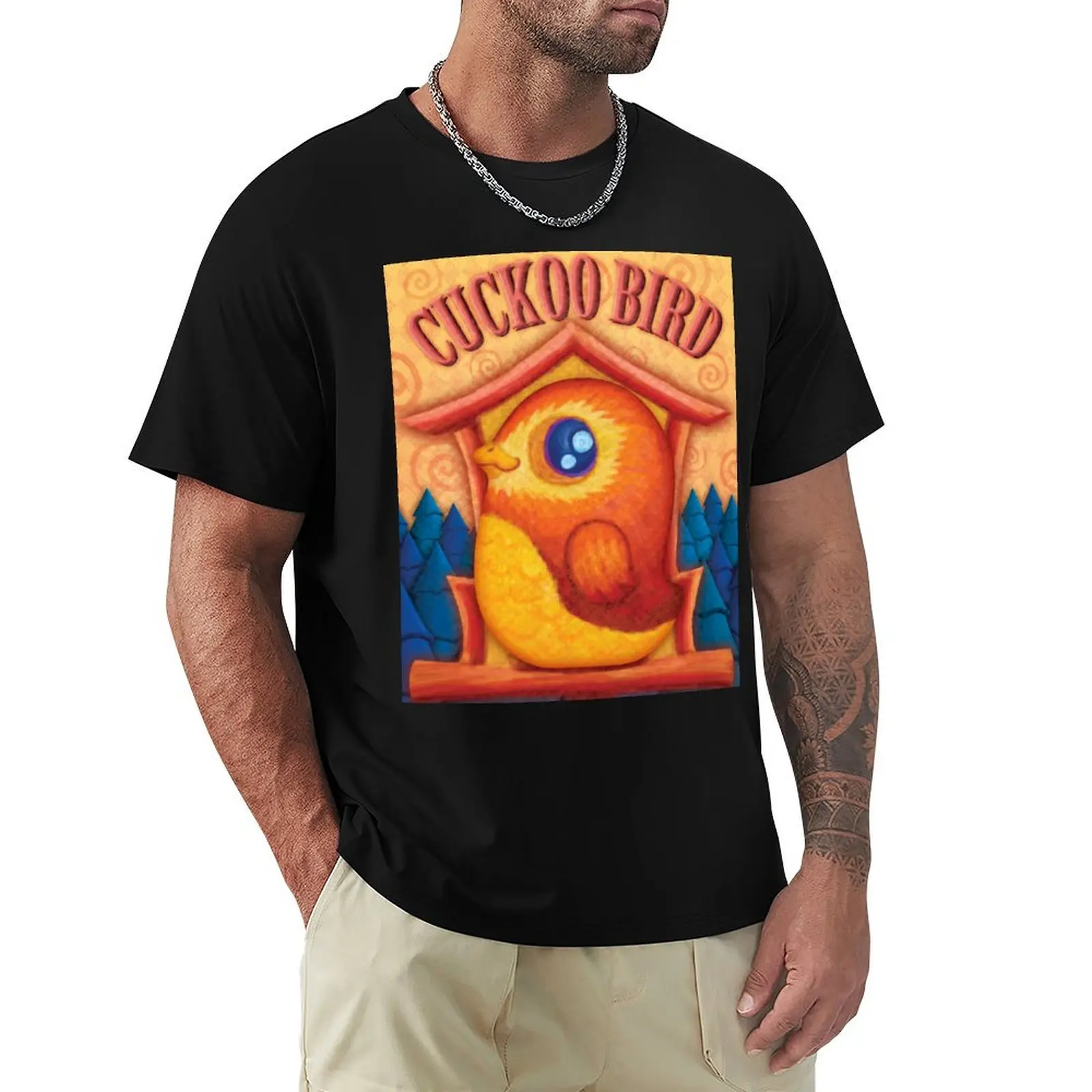 Cuckoo Bird T-Shirt Outdoor Working T-Shirt