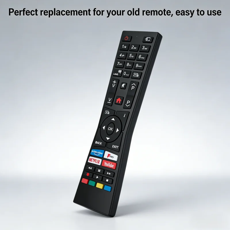 RM-C3338 Full-Function Replacement Remote for JVC TV Series, Perfect Fit for RC43101P LT-49C790 LT-24C685 LT-32C695 LT-43C870