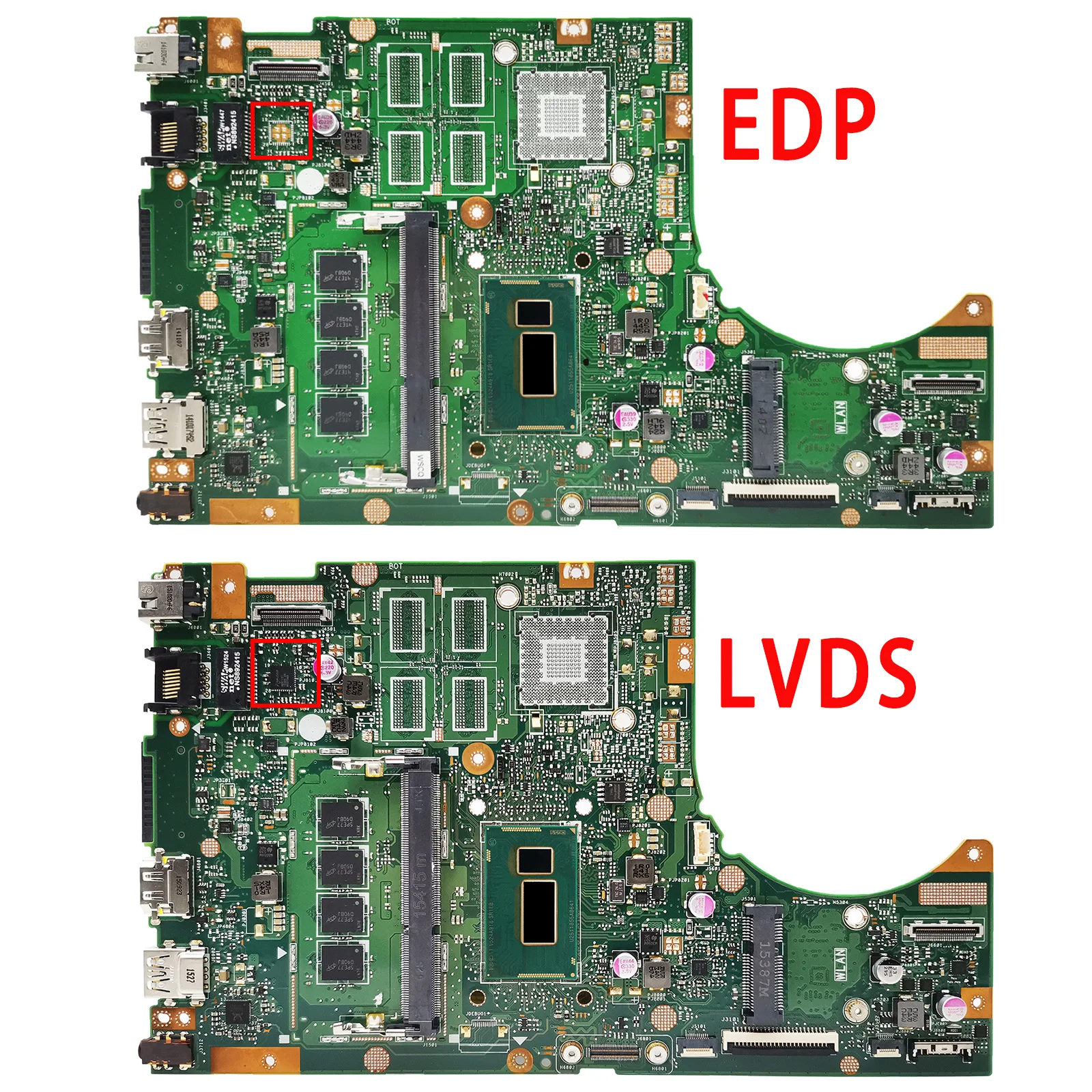 TP500LD Notebook Mainboard For ASUS TP500L TP500LN J500LA TP500LB TP500LA Laptop Motherboard i3 i5 i7 4GB UMA/GT840M EDP or LDVS