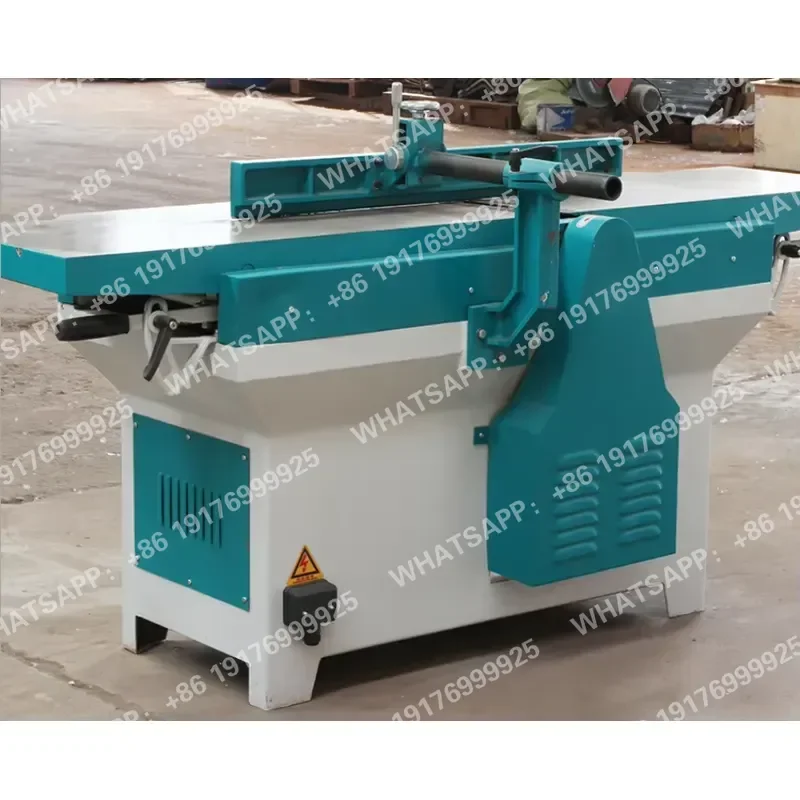 Industrial Woodworking Jointer Machine High Precision Wood Planer with Straight Cutter Head Wood Surface Planer