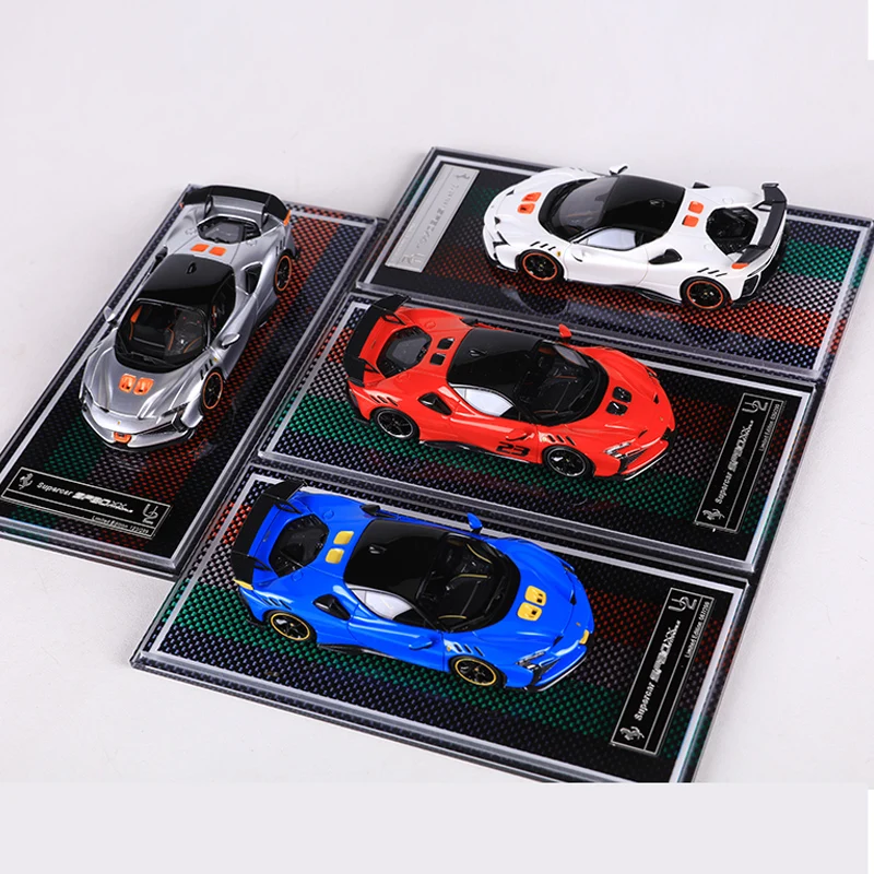 U2 1:64 Supercar SF90XX Resin Model Car Limited Edition 299