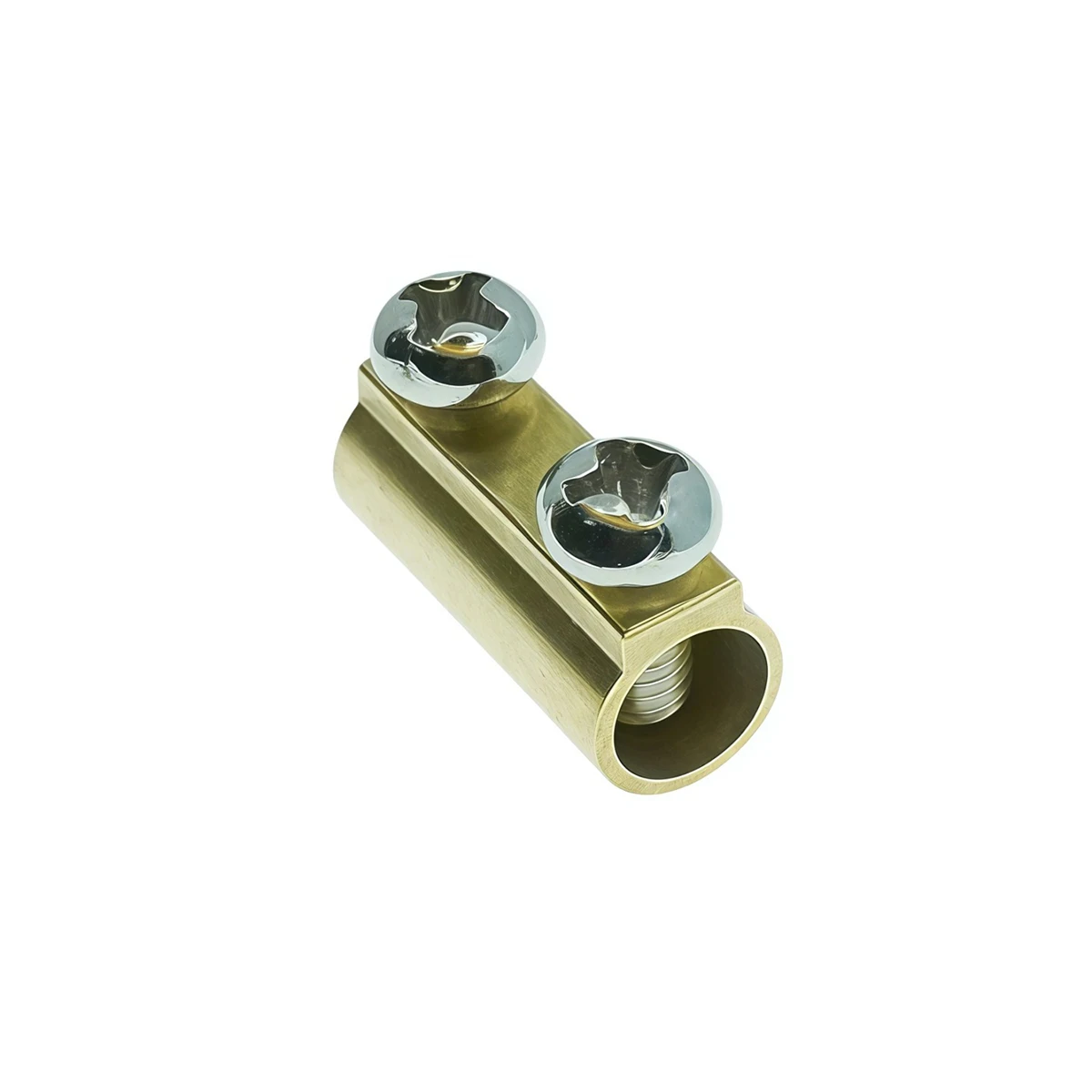 5/10pcs Brass Quick Terminal Block High Power Wire Splitter with Heat Shrink Tubing Splice Connector for Electrical Wiring