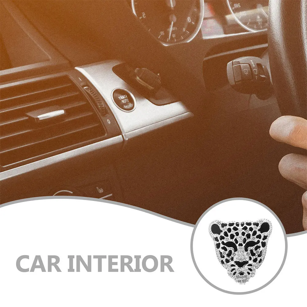 

2pcs Car Air Freshener Vent Clip Sparkling Rhinestone Metal Auto Outlet Decor For Women Car Interior