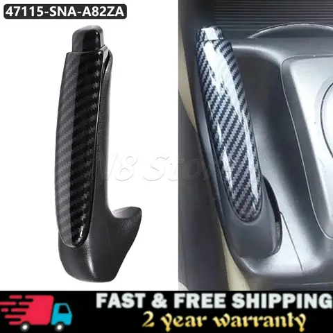 핸드 브레이크 레버 주차 브레이크 손잡이 그립 핸들 커버, 혼다 시빅 2006 2007 2008 2009 2010 2011 47115-SNA-A82ZA