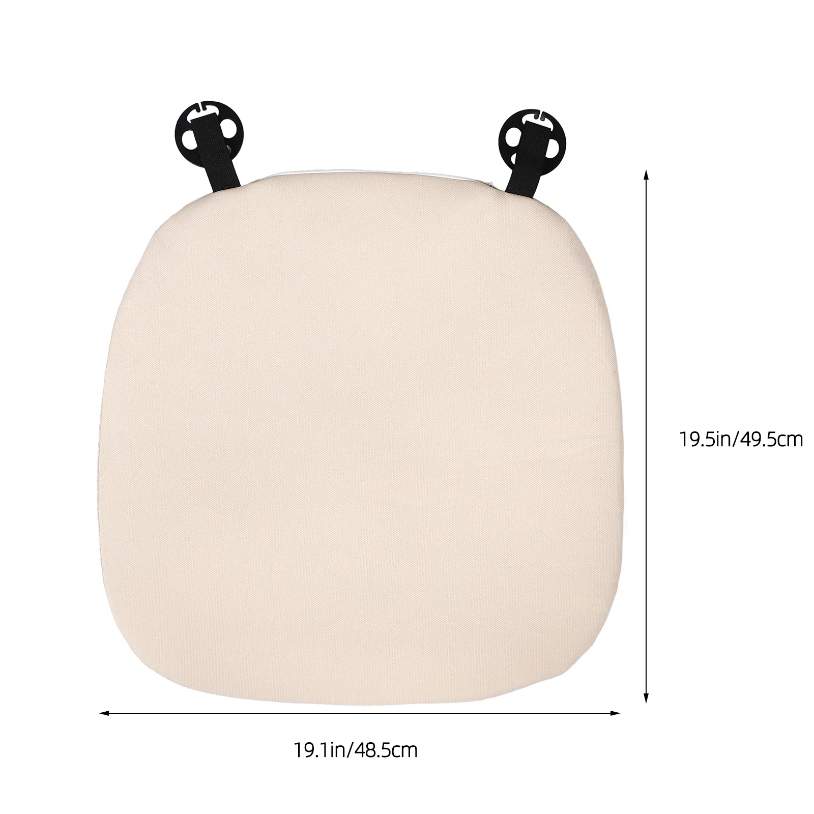 وسادة من الحرير الجليدي وسادة تبريد قابلة للتنفس لسائق الشاحنة غير قابلة للانزلاق صيفية لمقعد السيارة وحصيرة تبريد غطاء مقعد السيارة التهوية #4