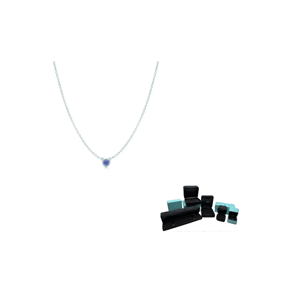 TIFFANY & CO. Elsa Peretti Necklaces Women's Silver