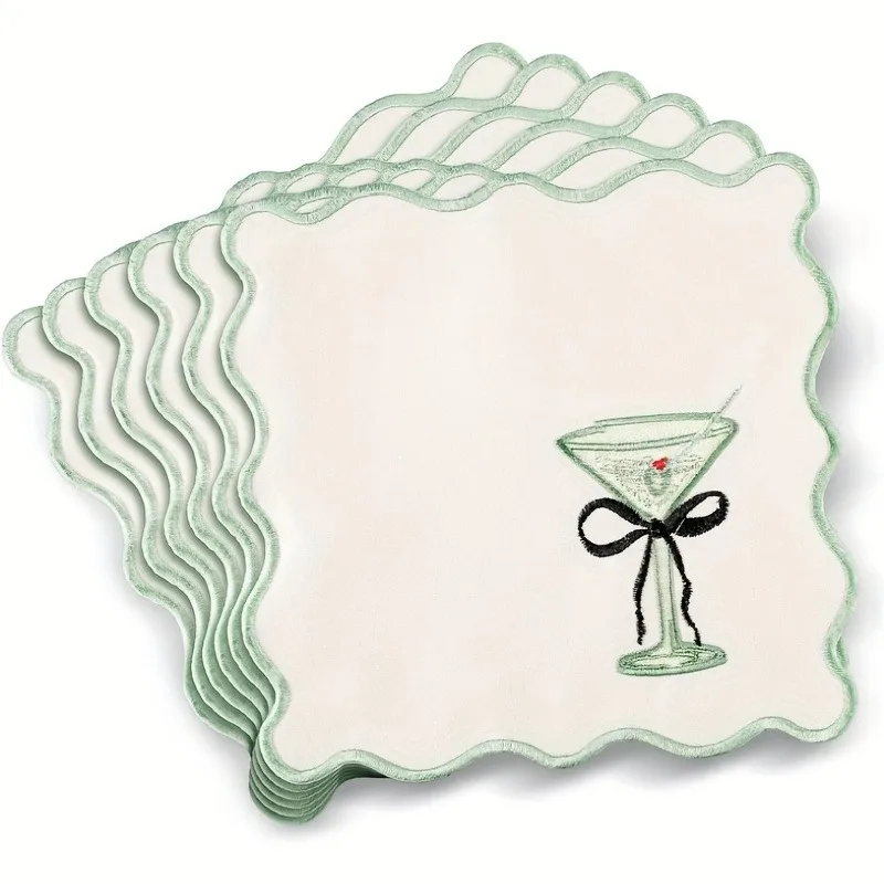 

12pcs Elegant Polyester Satin Square Napkins 30x30cm/15x15cm Reusable Washable Party Dinner Table Decorations with Rounded Edges