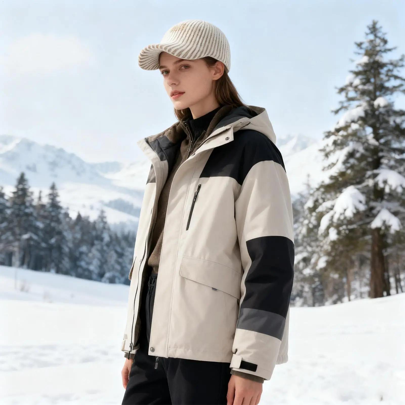 

Зимняя бейсбольная кепка, широкий влагоотводящий головной убор, женская бейсболка на зиму для друзей, подростков, взрослых, дам, школьников