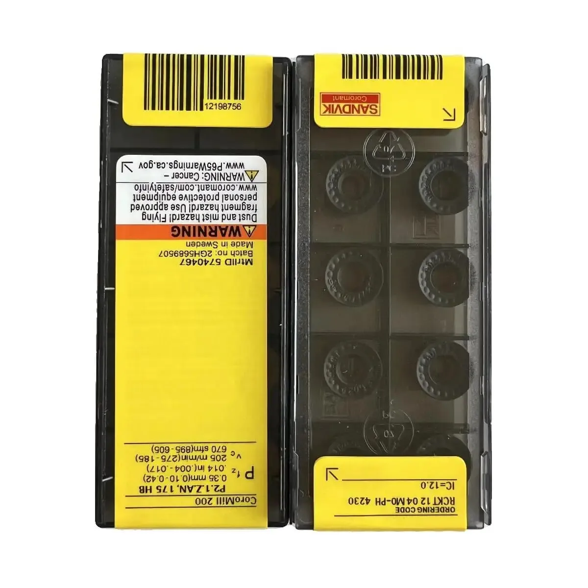 

RCKT1204M0-PH 4230 /Original genuine CNC alloy blade 10 PCS