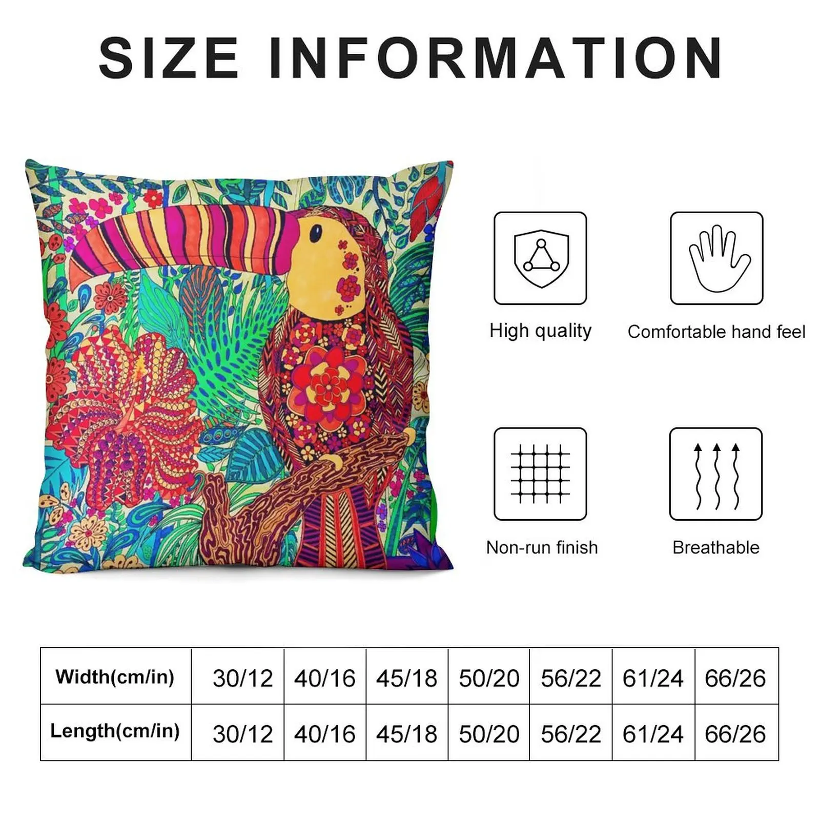 Rainforest - By Rebecca artz Throw Pillow Luxury Pillow Case Sofa Pillow Cover Cusions Cover Couch Cushions