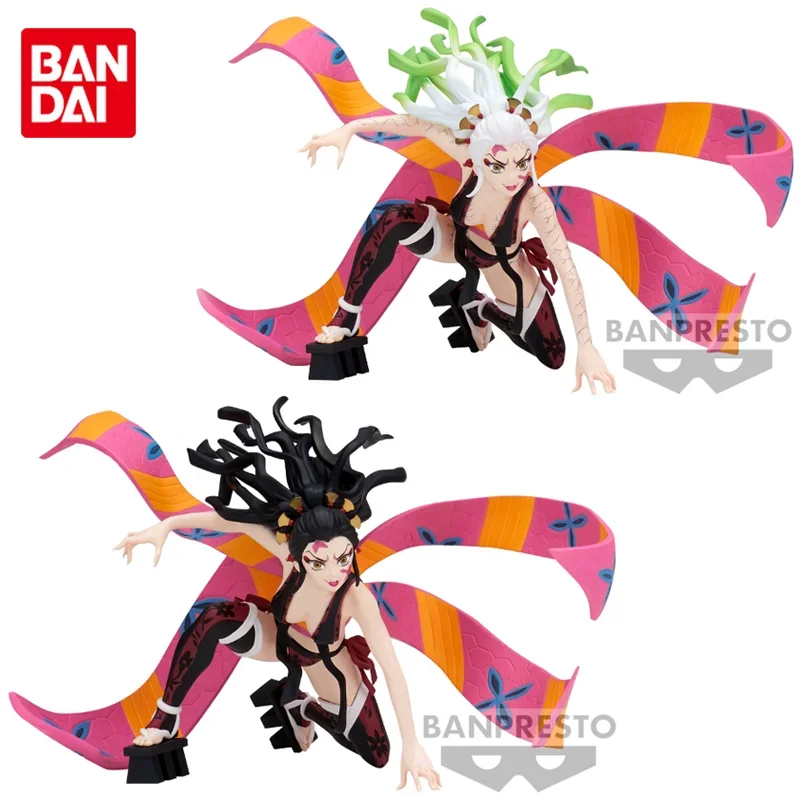 Bandai Original VIBRATION STARS Demon Slayer Daki Anime Action Figure Toys For Boys Girls Kids Children Birthday Gifts Model