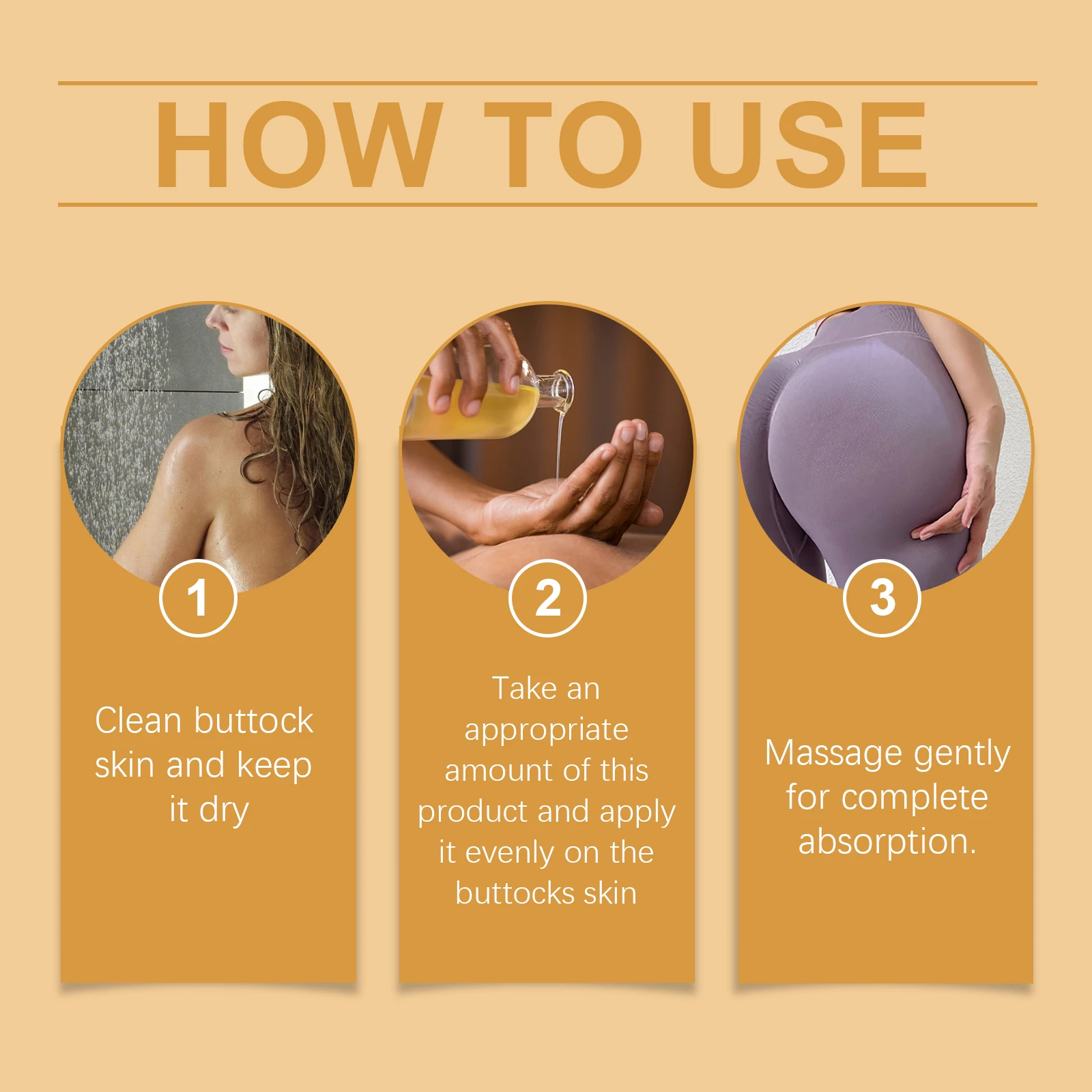 زيوت تكبير الأرداف محسن المؤخرة حجم كبير رفع الورك نمو الورك ثبات مغذي تشكيل مثير الجسم الورك رفع النفط