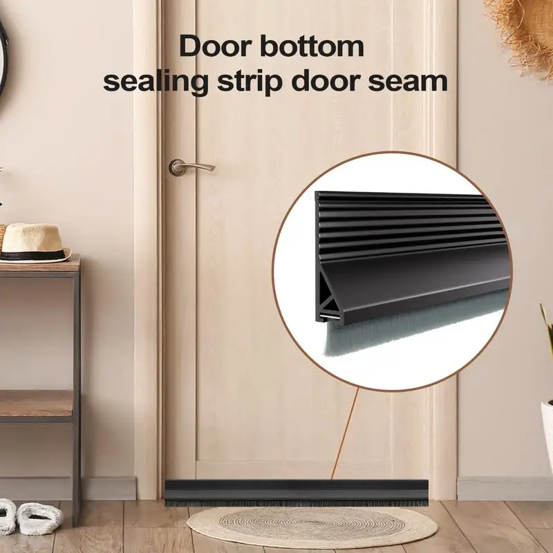 Door Seam Strip Adhesive Multipurpose Door Draft Stopper Wear-Resistant Door Draft Blocker Window Draft Stopper for Block Cold