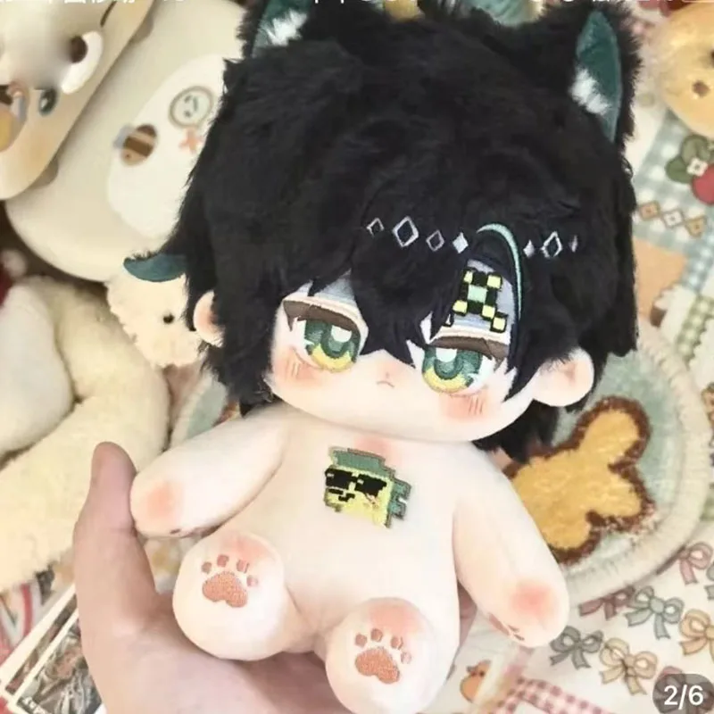 

Genshin Impact Surrounding Kinich Stuffed 20cm cotton doll Cute dress up Plush toys for adults and children to collect as gifts
