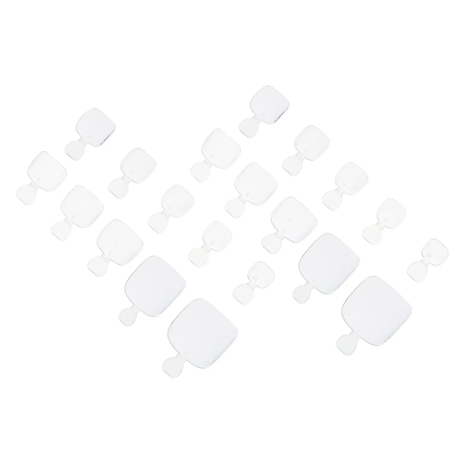 500 Uds uñas postizas cubierta completa Natural puntas de decoración de uñas decoración de dedos DIY suministros de manicura seguro respetuoso con el medio ambiente