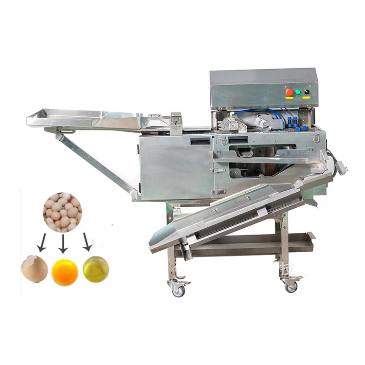 Stainless Steel Egg White Separator / Egg White and Yolk Separating Machine / Egg Breaking Machine