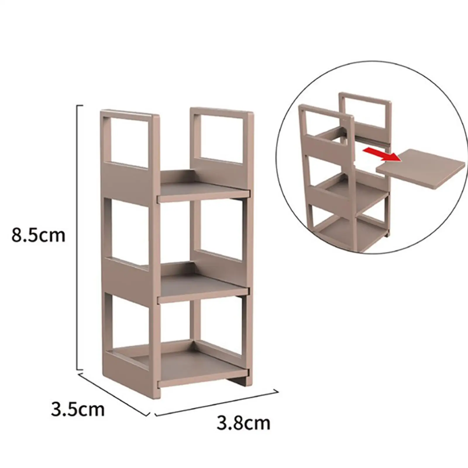 1/12 domek dla lalek miniaturowy miniaturowy domek dla lalek dla dzieci udają zabawkę symulacyjny miniaturowe meble dla mikro element dekoracji krajobrazu