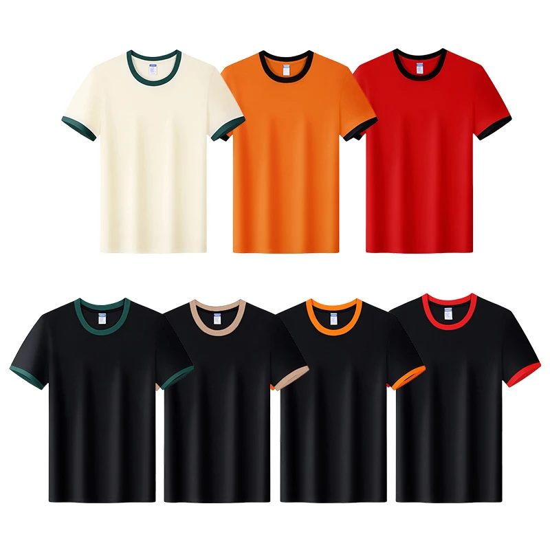 Waitstaff café hôtel uniforme à manches courtes T-Shirt été coton Service alimentaire Hot Pot Restaurant personnel restauration travail hauts