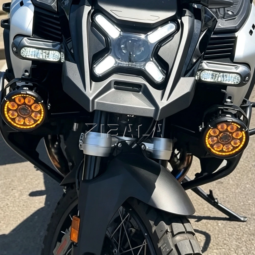 Motorcycle Fog Lights Auxiliary Brackets Driving Lamp Kit R1300GS GS1300 FOR BMW R1300 GS ADVENTURE 2025-2028 Spotlight Bracket