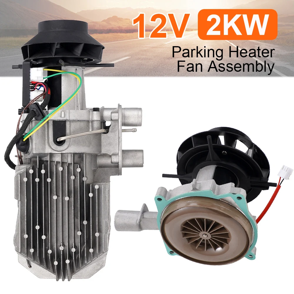 12V 2KW Car Air Diesel Parking Heater Combustion Air Fan For Eberspacher Airtronic D2 D4  Parking Heater Blower Motor