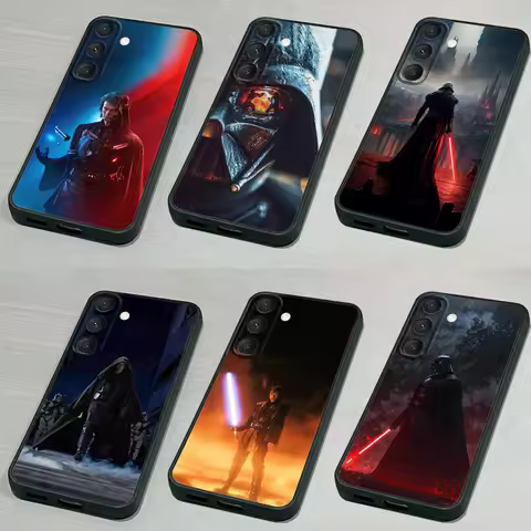 A- Anakin S-Skywalker Cool Phone Case For Samsung S 25,24,23,22,30,21,10,9,Ultra,Plus,Lite,FE,4,5G Black Soft Case