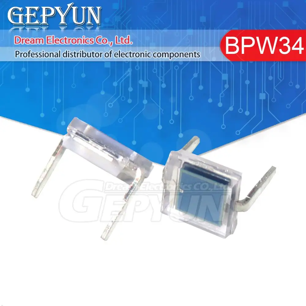 5PCS BPW34 Photodiode DIP-2 new otriginal In Stock