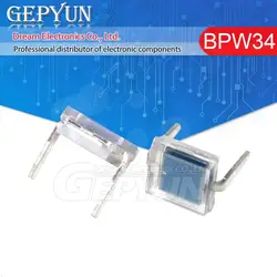 5PCS BPW34 Photodiode DIP-2 new otriginal In Stock