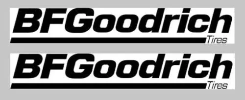 For (2Pcs) BFGoodrich Tires BFG Decals Stickers