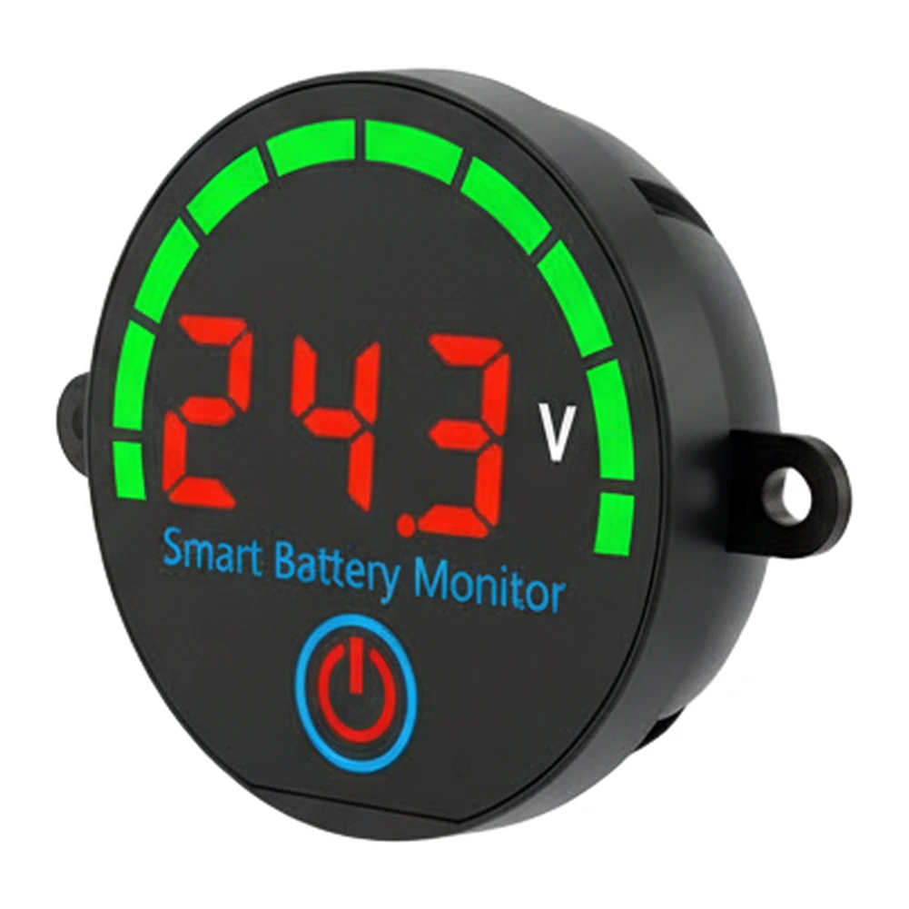 DC 7-55V 3030N Battery Power Display Meter With Backlight Timer Memory Function Fits Lithium Leads Acid Battery Monitoring Tool