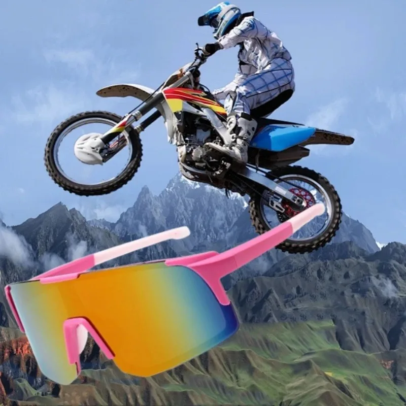 المتضخم الرياضة واقية النظارات الشمسية الرجال مرآة الموضة في الهواء الطلق الدراجات نظارات 2026 جديد المضادة للأشعة فوق البنفسجية يندبروف ظلال النظارات