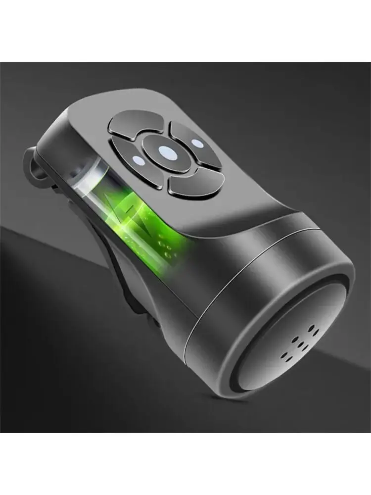 AliExpress MPPMCK USB Rechargeable Bicycle Electric Bell Motorcycle Horn 4 Modes Mountain Bike Bell Cycling Anti-theft Alarm Horn Bike Accessorie