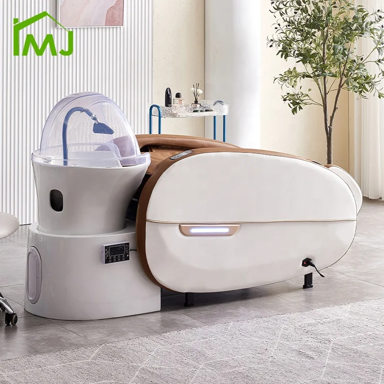 

Salon Equipment Hair Washing Electric Massage Head Spa Nursing Shampoo Bed