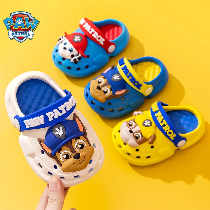 Paw Patrol pantofole estive per bambini sandali da spiaggia per bambini dei cartoni animati ragazzi ragazze pantofole antiscivolo per uso domestico