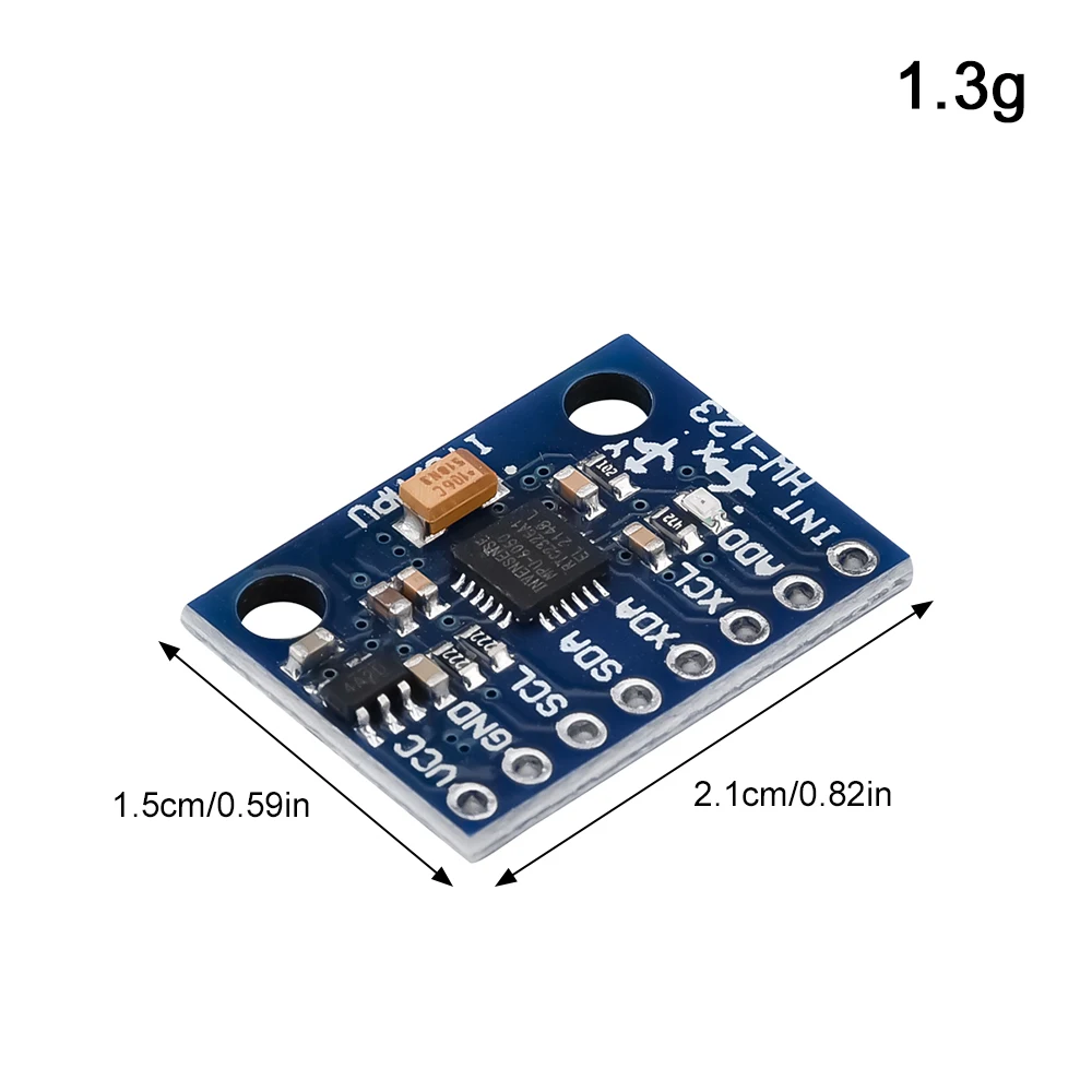 GY-521 MPU-6050 MPU6050 3 Axis Accelerometer Gyroscope Module + 3 Axis Sensor Module for Arduino 6 DOF 6-axis Accelerometer